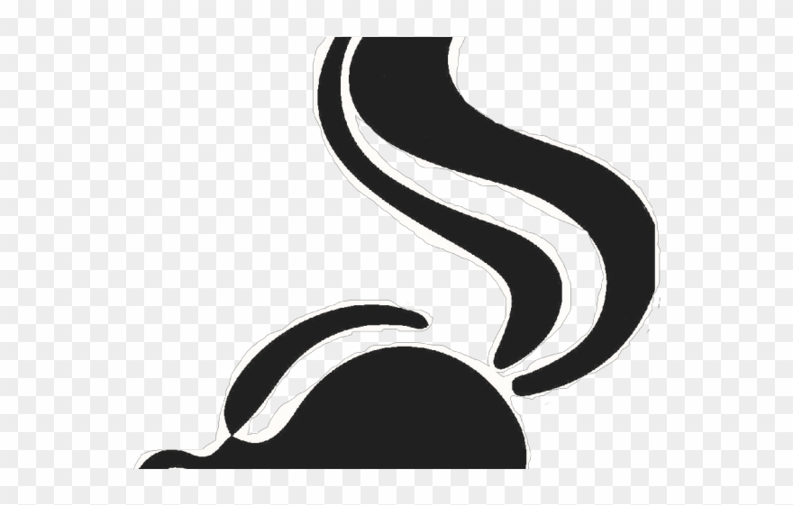 Skunk Clipart Skunk Spray - Silhouette - Png Download