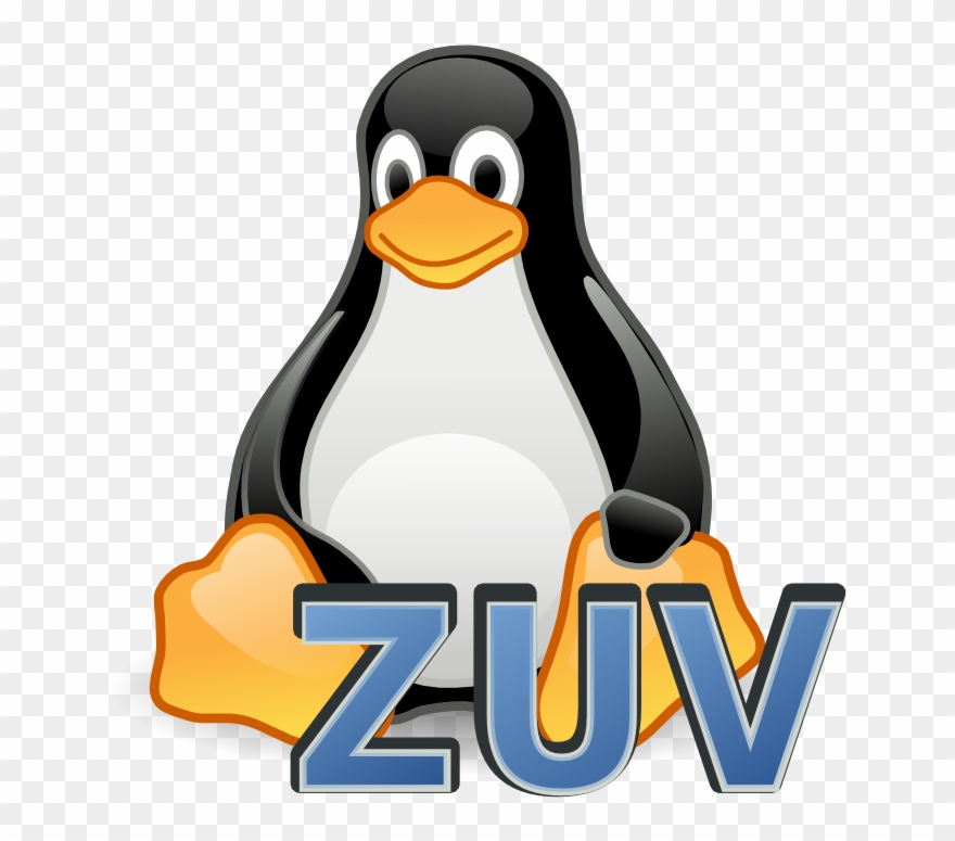 Linux Penguin Transparent Background Clipart