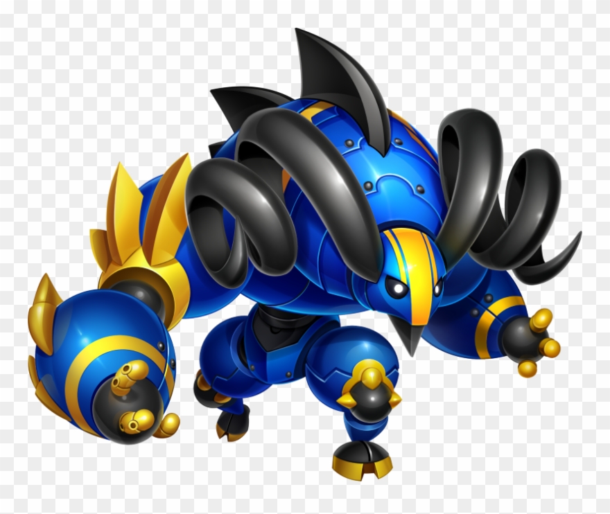 0138 - Big Hero 6 Bot Fight Stampede Clipart