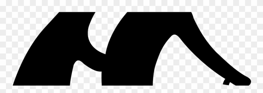 Enter The Grapefruit Stream Of Consciousness - Silhouette Clipart