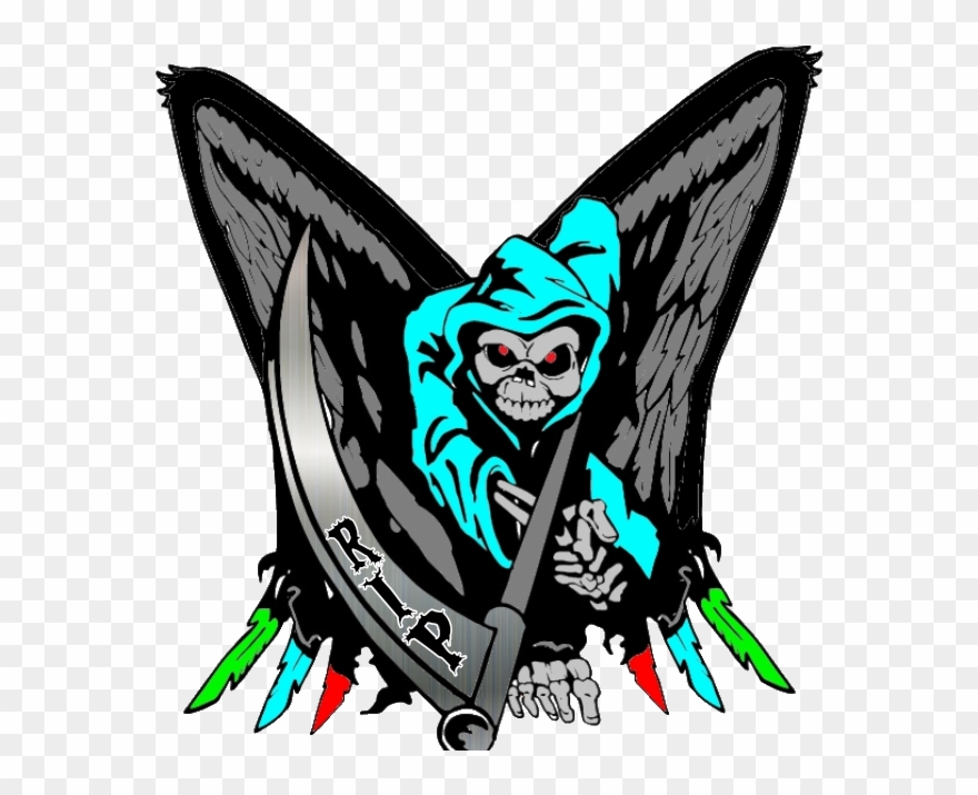 Welcome To The Ham-zone, - Red Grim Reaper Clipart