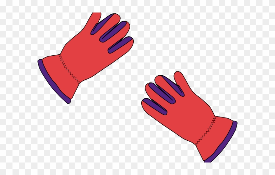 Gloves Clipart Clip Art - Winter Glove Clipart Transparent - Png Download
