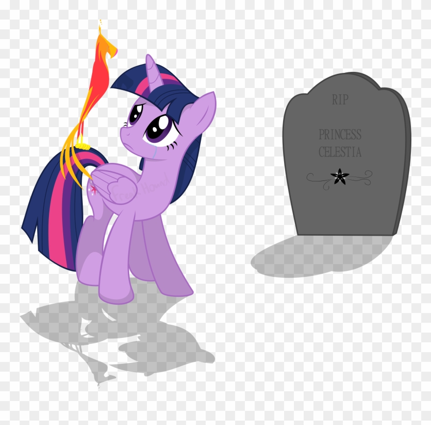 Grave Clipart Immortality - Princess Twilight Sparkle Vector - Png Download