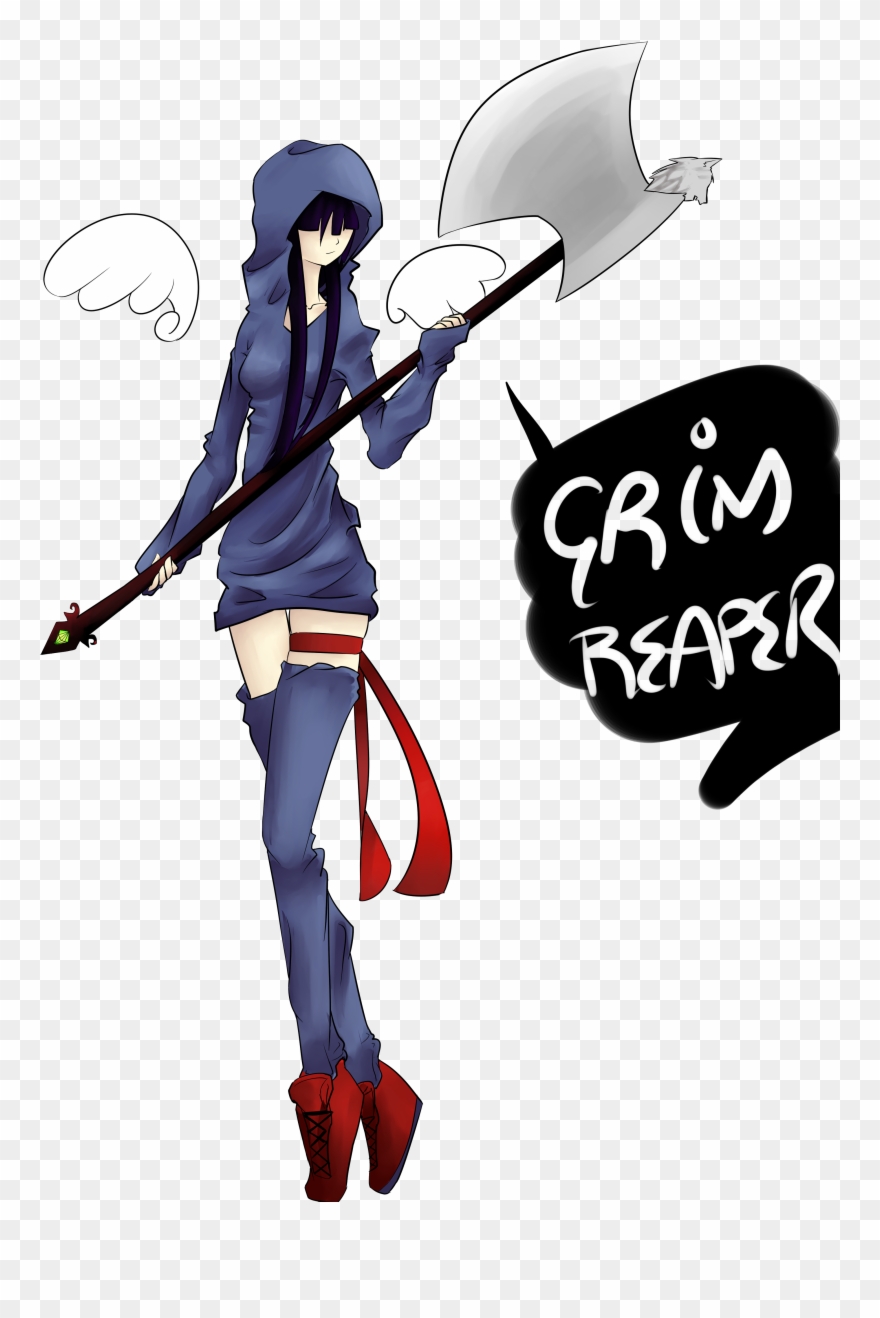 Grim Reaper - Cartoon Clipart
