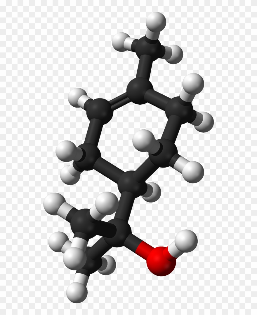 Alpha Terpineol 3d Balls - Alpha Terpineol Clipart