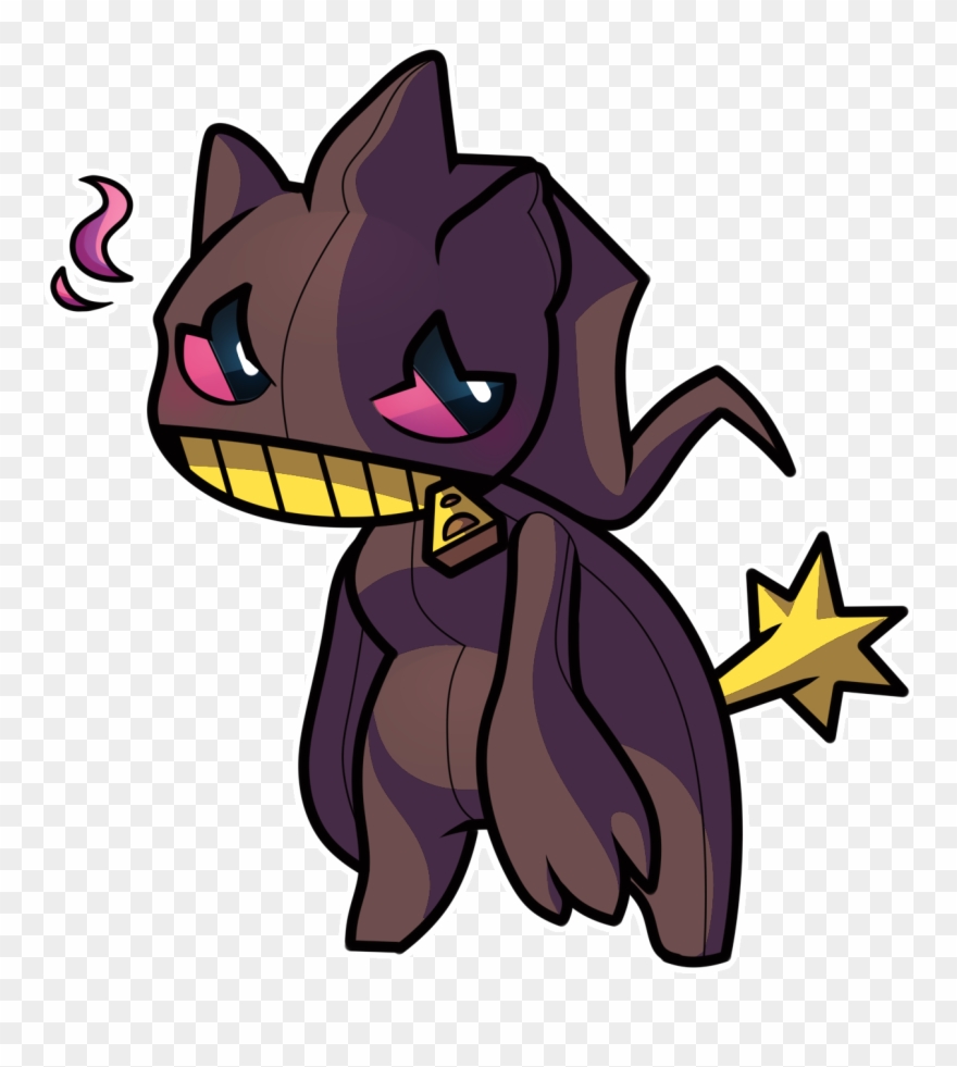 Artdrew A Lil' Grumpy Banette - Cartoon Clipart