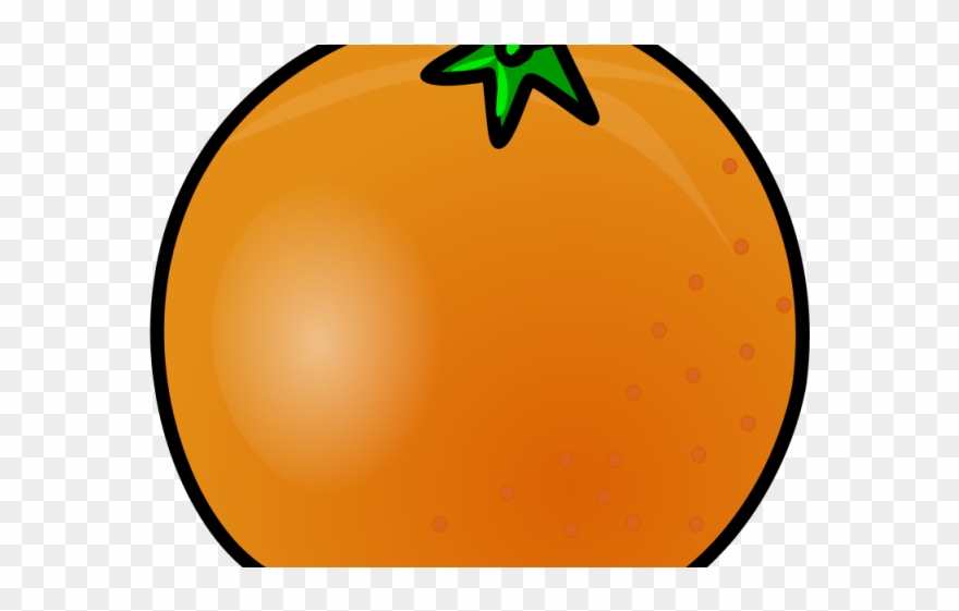 Orange Clipart Gator - Cartoon Orange - Png Download