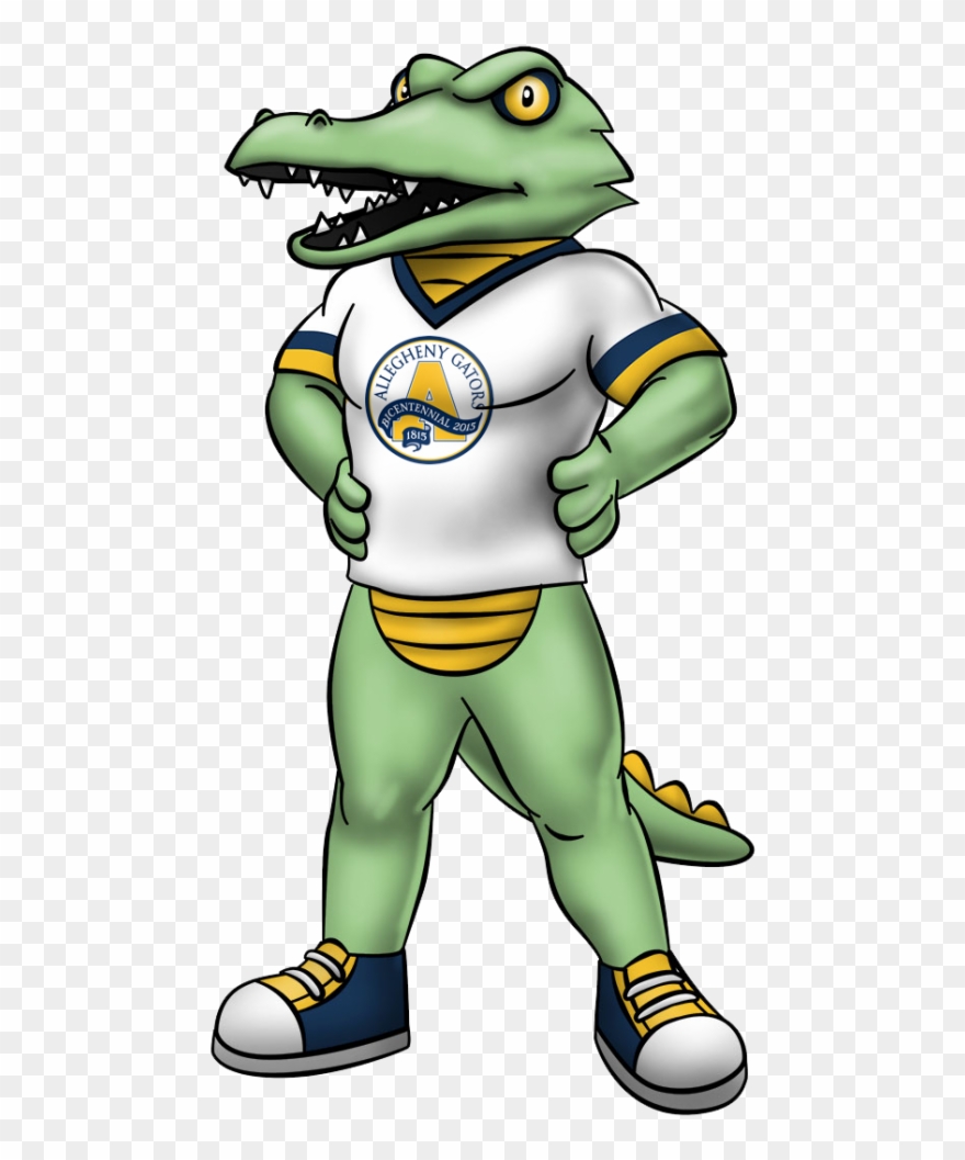 Chomp-brgreen - Allegheny Gators Clipart