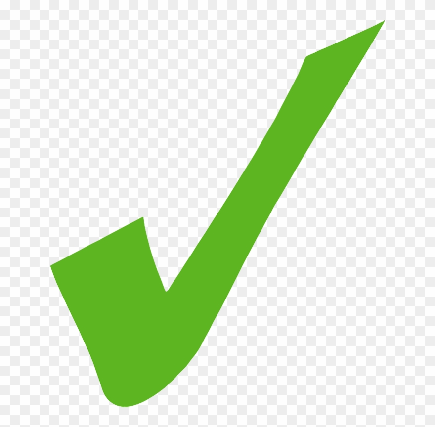 800 X 800 6 - Green Tick Icon Png Clipart