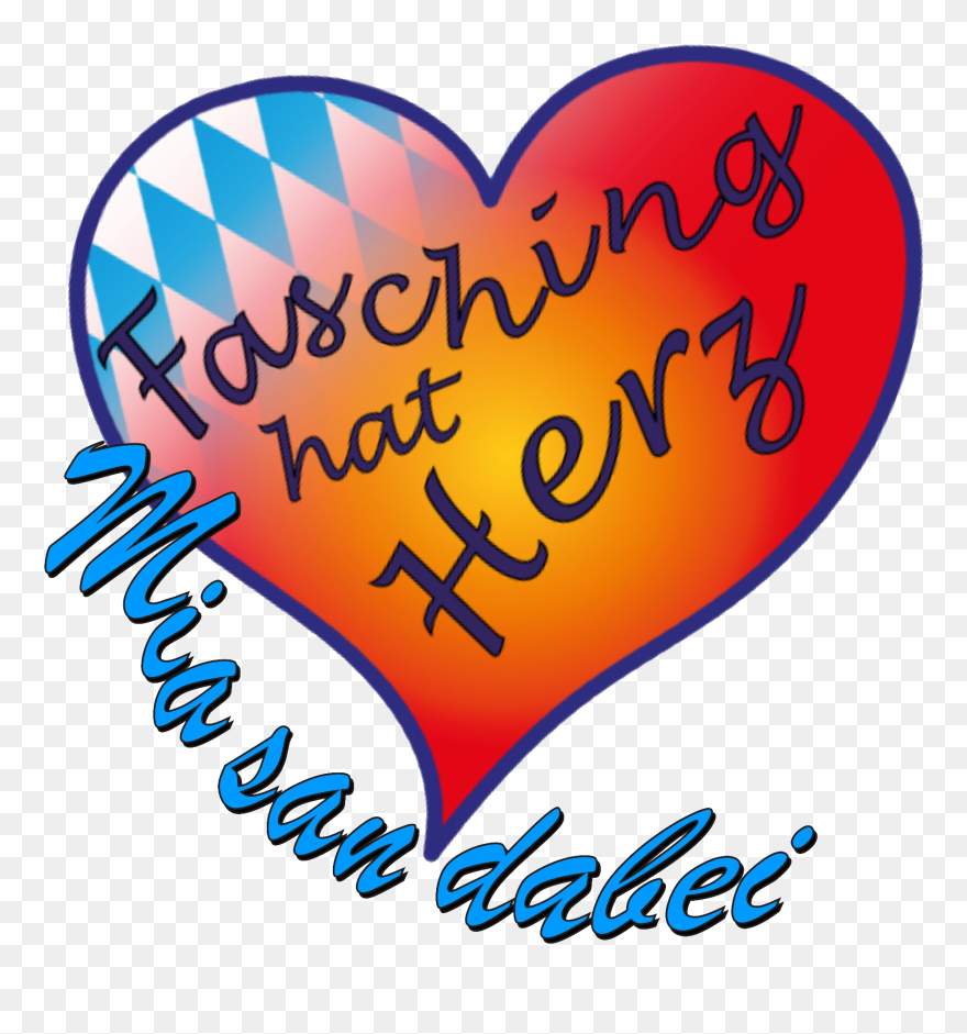 Fasching - Heart Clipart