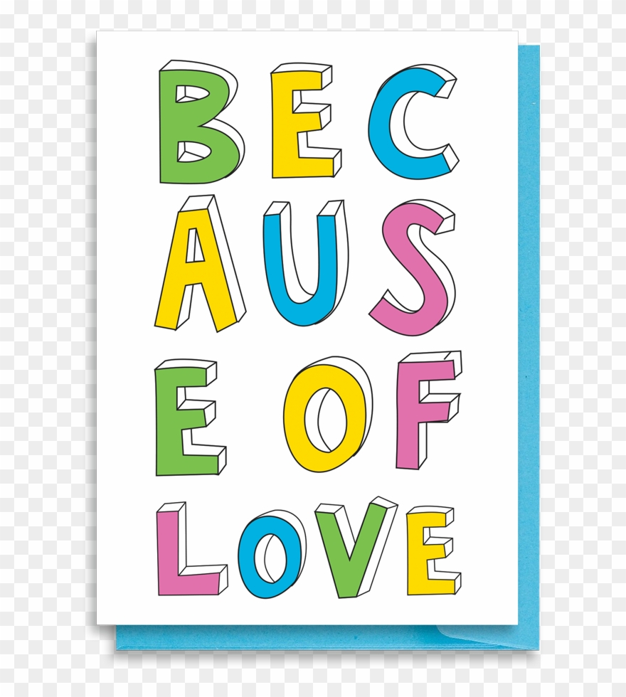Because Of Love Postcard Pack Clipart