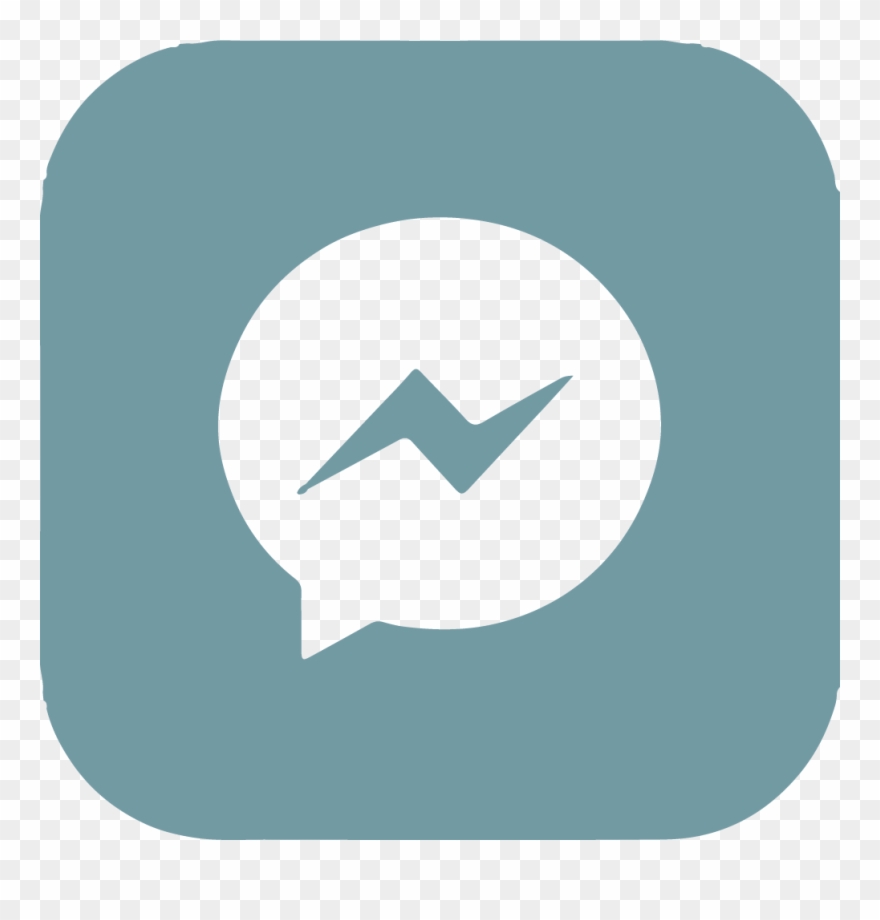 Share To Facebook Share To Messenger - Messenger Ios Icon Png Clipart