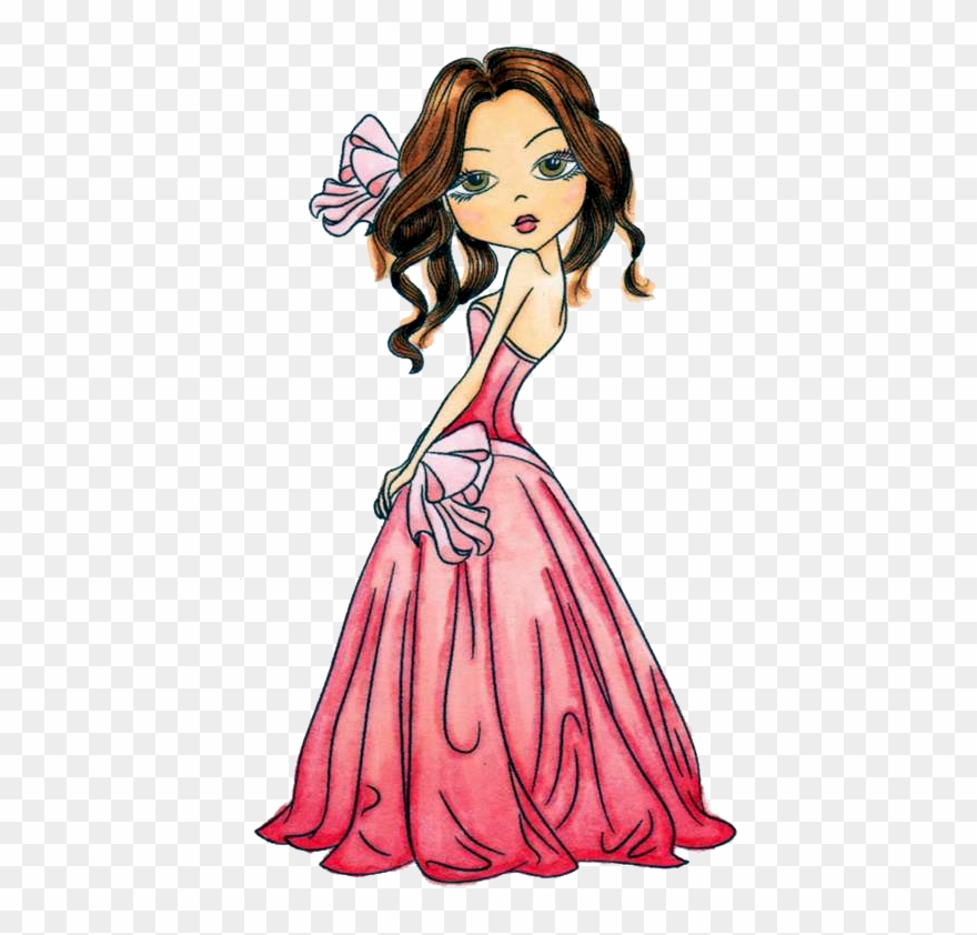 Glam Girls & Guys Digital Stamps - Fashion Illustration Clipart