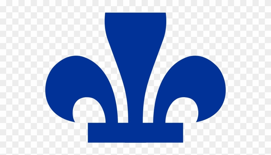 Jpfle Fleur De Lis Du Drapeau Du Qu Bec Clipart