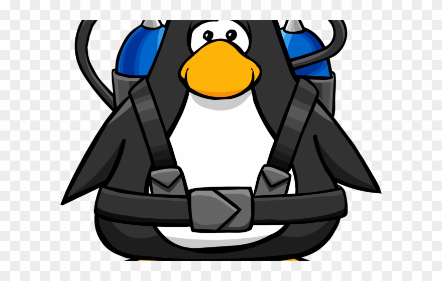Tank Clipart Scuba - Brown Club Penguin - Png Download