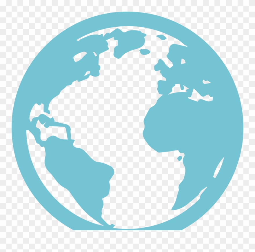 Programs That Allow - Black Globe Icon Transparent Clipart