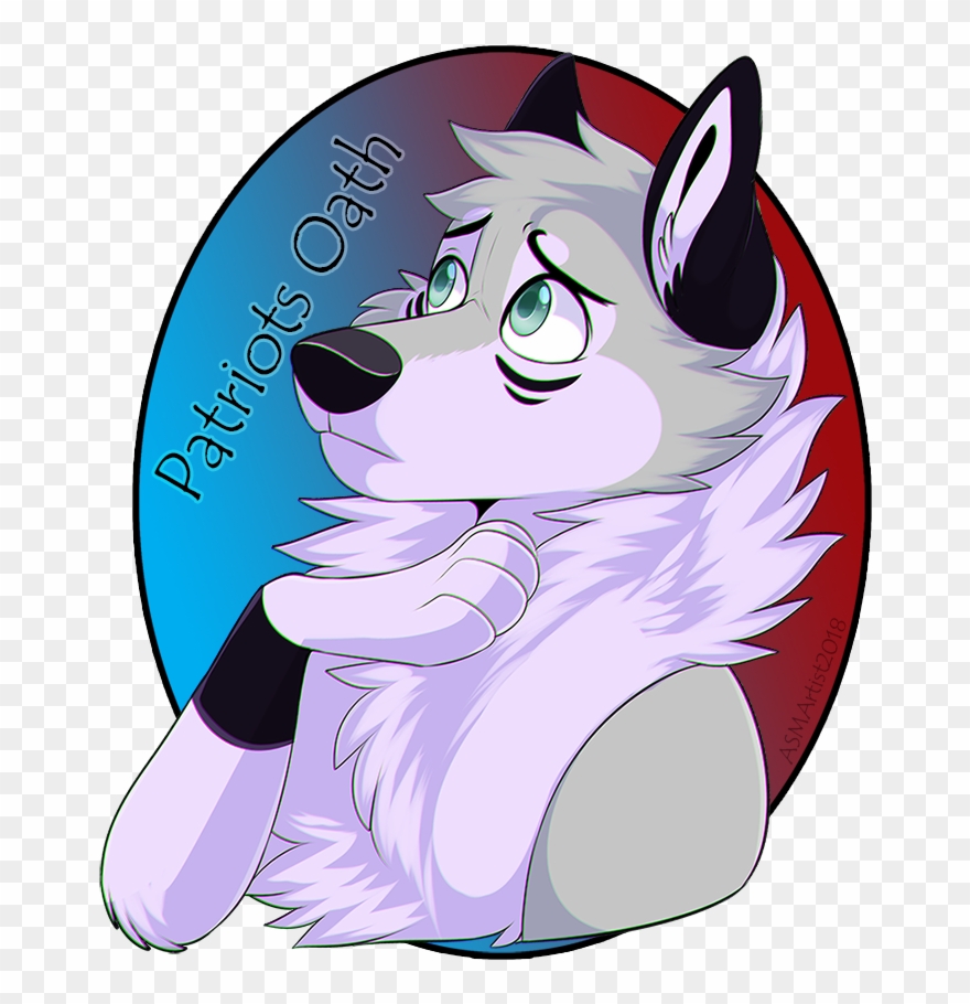 The Patriots Oath - Cartoon Clipart