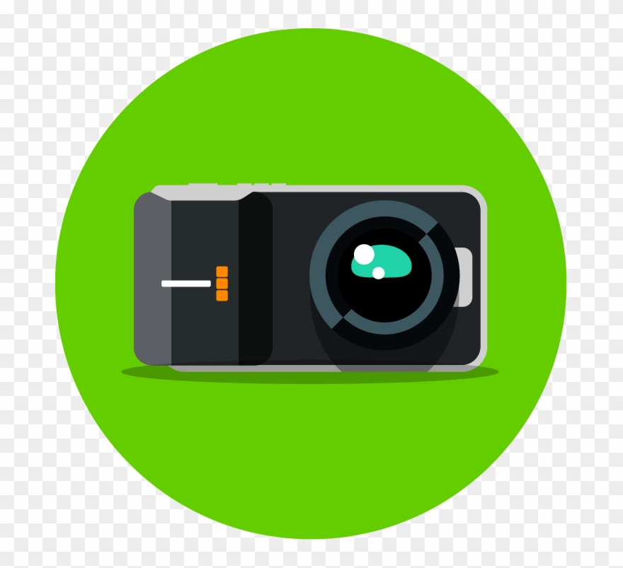 Hello Everybody - Camera Lens Clipart