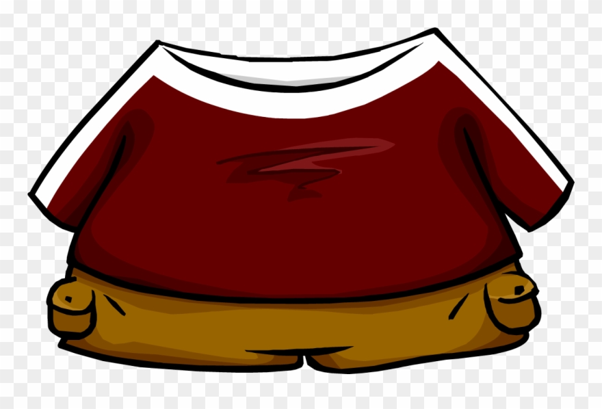 Red Hiking Outfit Clipart
