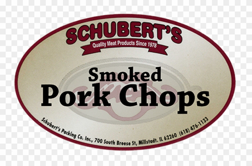 Smoked Pork Chops - Circle Clipart