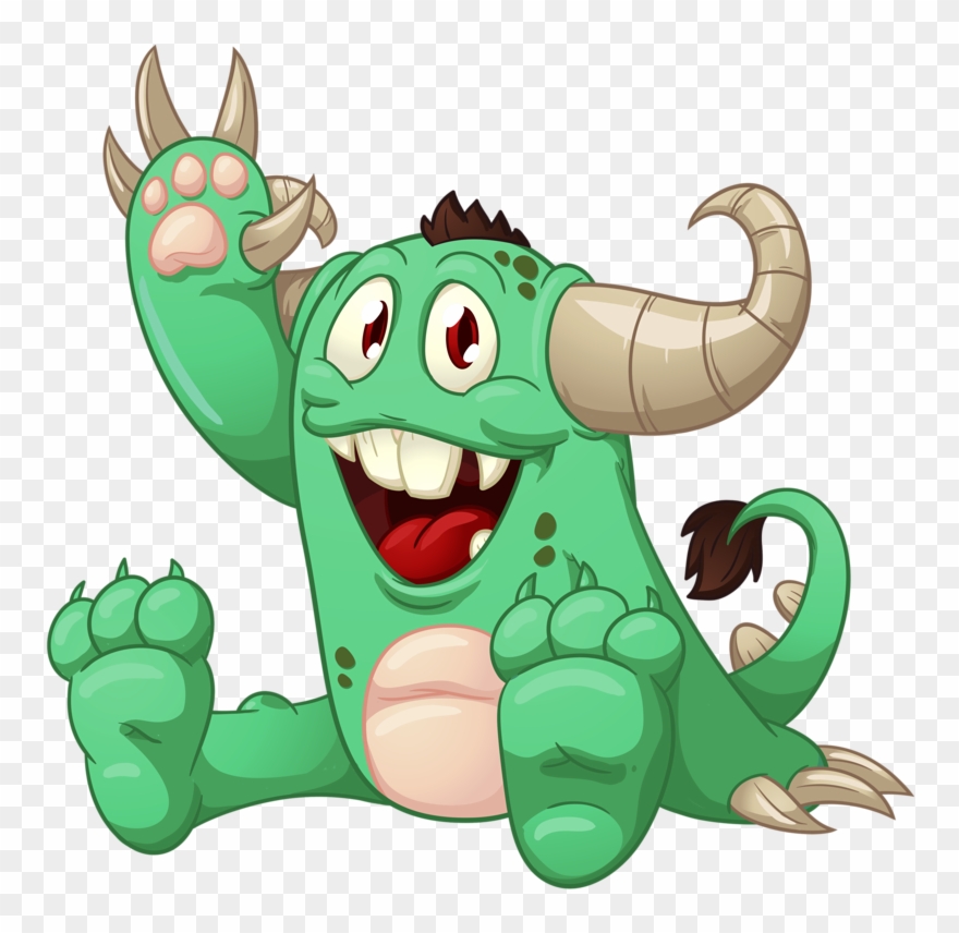 Фото, Автор Soloveika На Яндекс - Scary Monsters Cartoon Fun Clipart