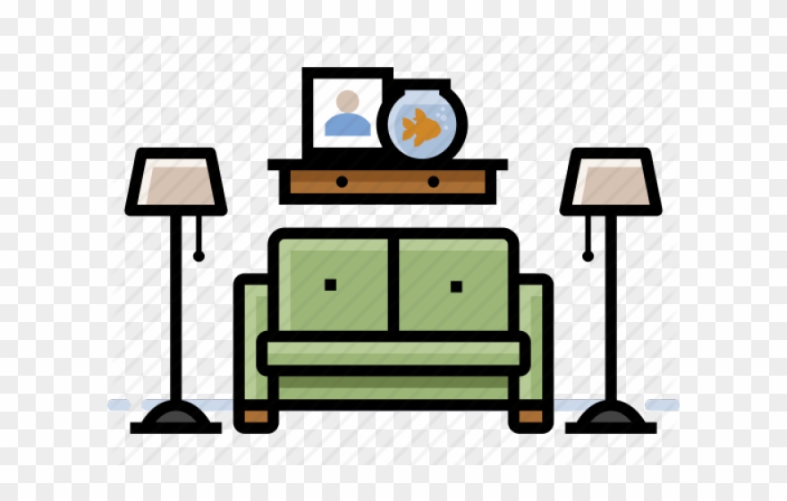 Living Room Clipart Transparent - Png Download