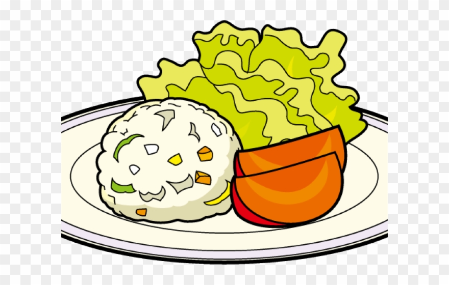 Salad Clipart Diet - Potato Salad Cartoon - Png Download