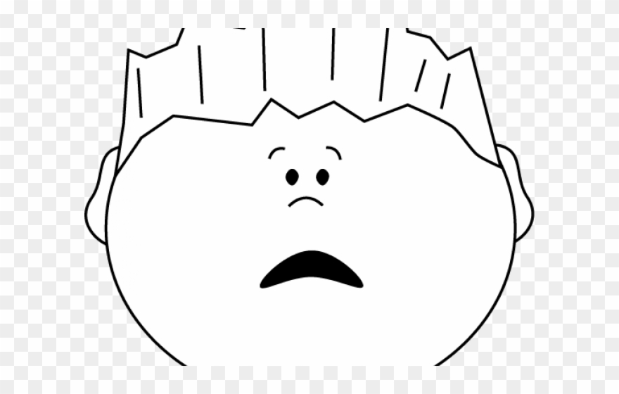 Feelings Clipart Worried - Clip Art - Png Download