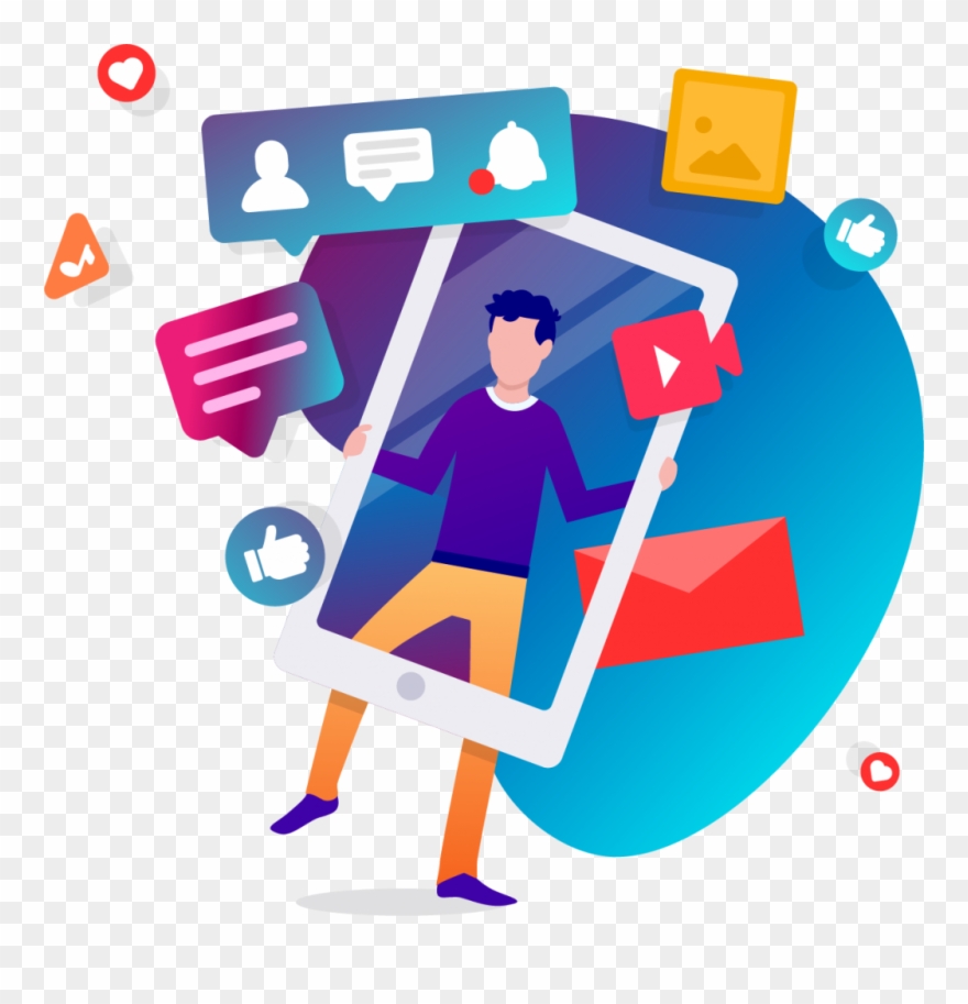 Crab The Attention Of Your Target Audience - Social Media Marketing Png Clipart
