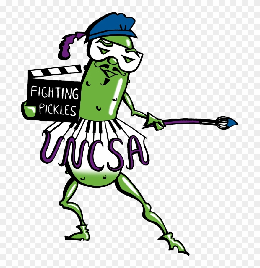 Uncsa Fighting Pickle Clipart