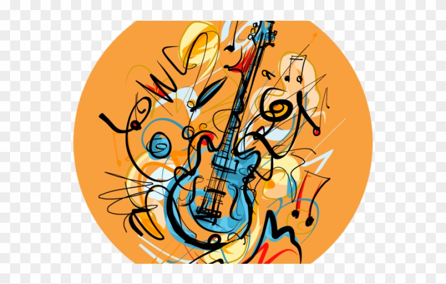 Musician Clipart Talent - Bedroom Drawing For Walls - Png Download