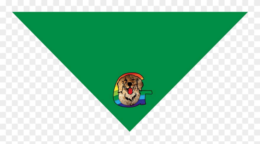 A Golden Wish Dog Bandanas - Cartoon Clipart