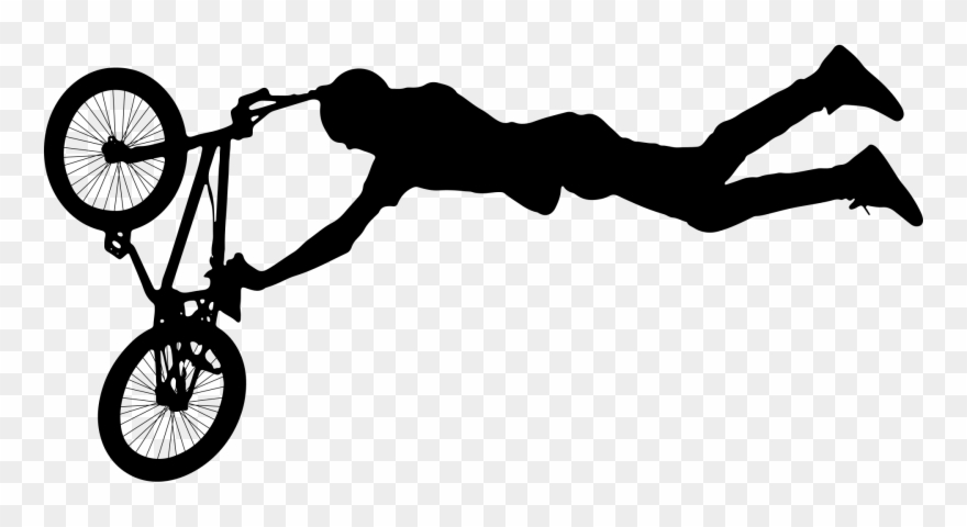 Bmx Silhouette Clipart