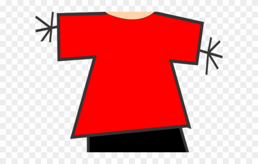 Polo Shirt Clipart Boy Clipart - Free Clipart Red Shirt - Png Download