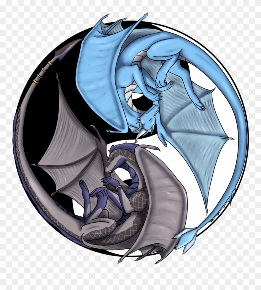 Yin And Yang - Elemental Yin And Yang Clipart