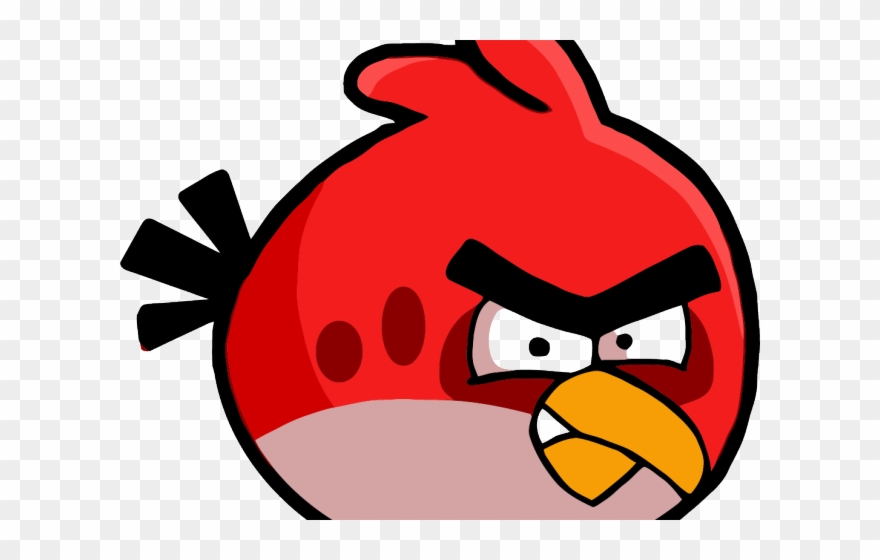 Parrot Clipart Angry - Angry Bird Side View - Png Download