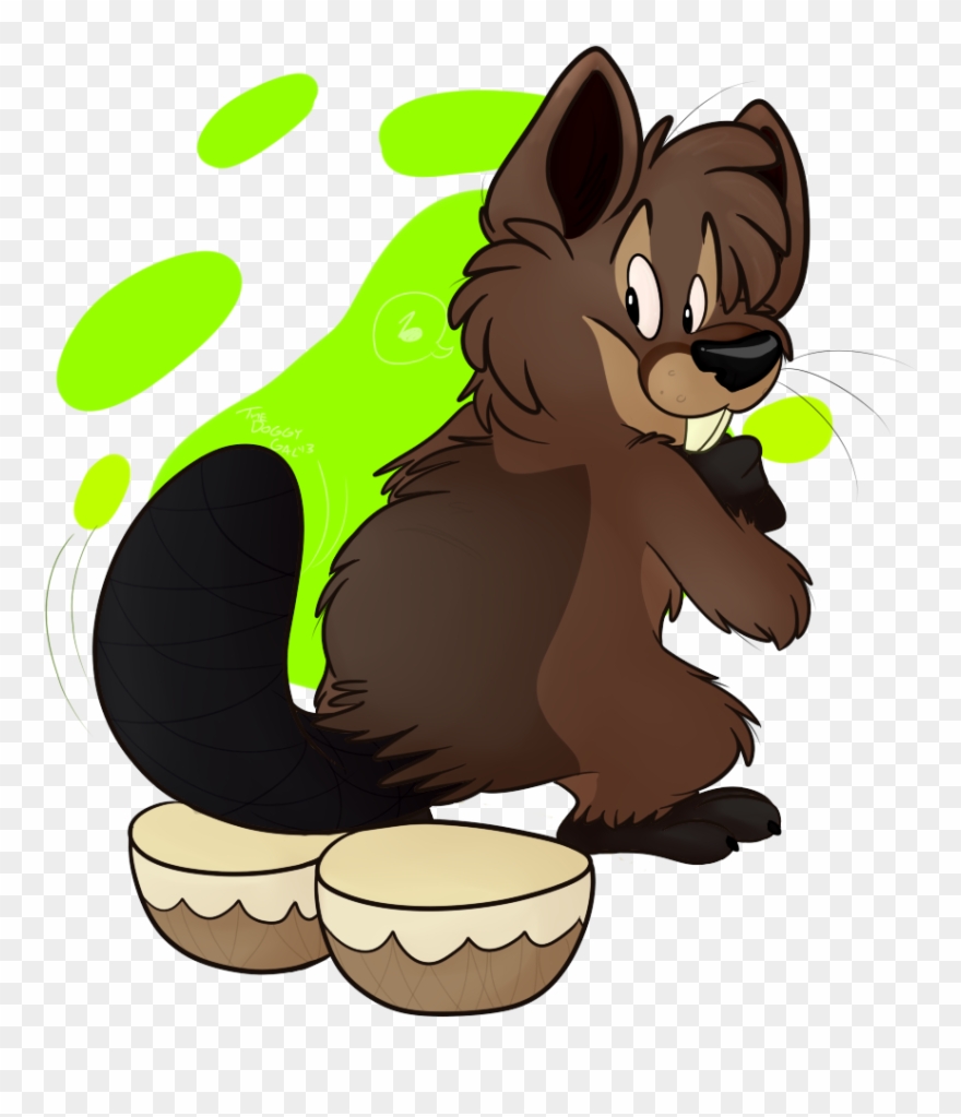 B Is For Beaver - Cartoon Clipart