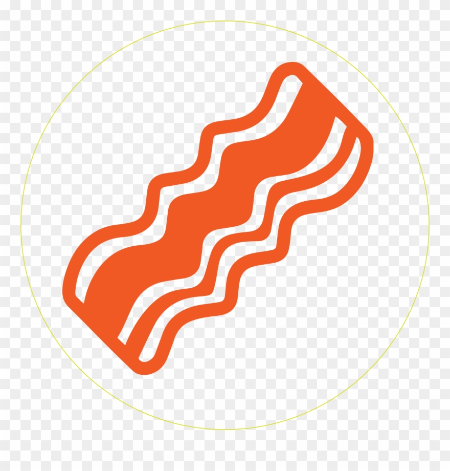 Bacon - Bacon Vector Png Clipart