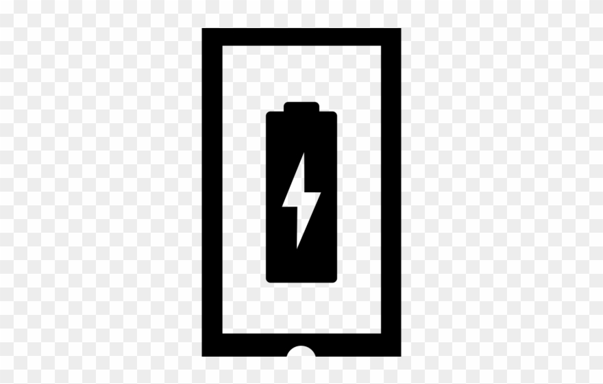 Battery Clipart Iphone Battery - Sign - Png Download