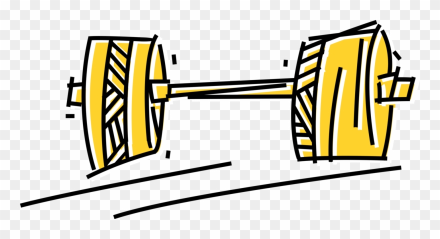 Vector Illustration Of Bodybuilding And Physical Fitness Clipart