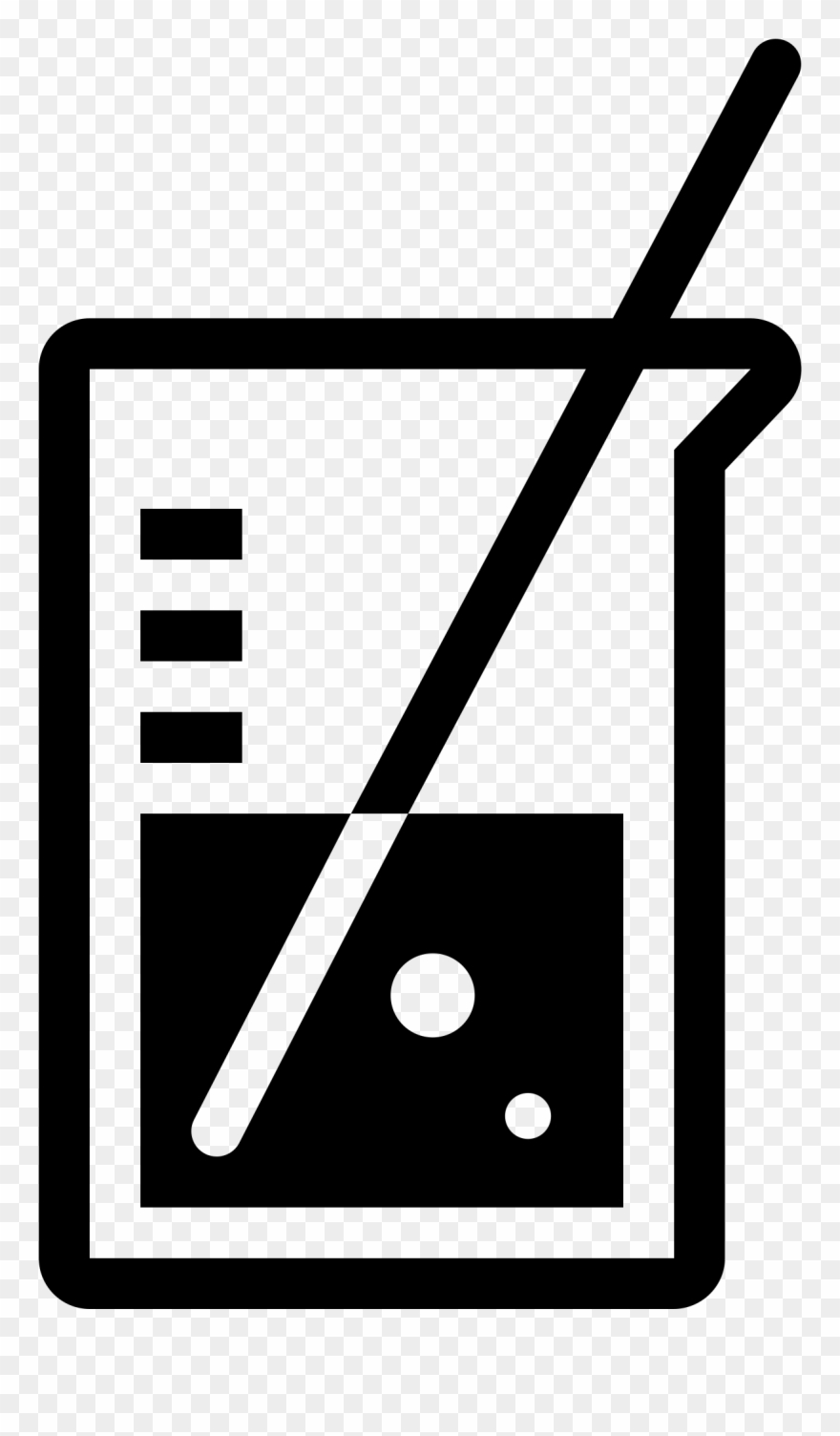 Open - Beaker Icons Clipart