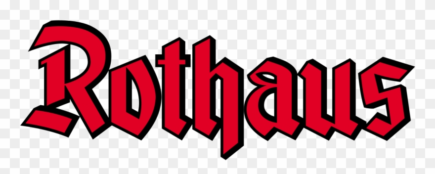 Rothaus Schriftzug Clipart