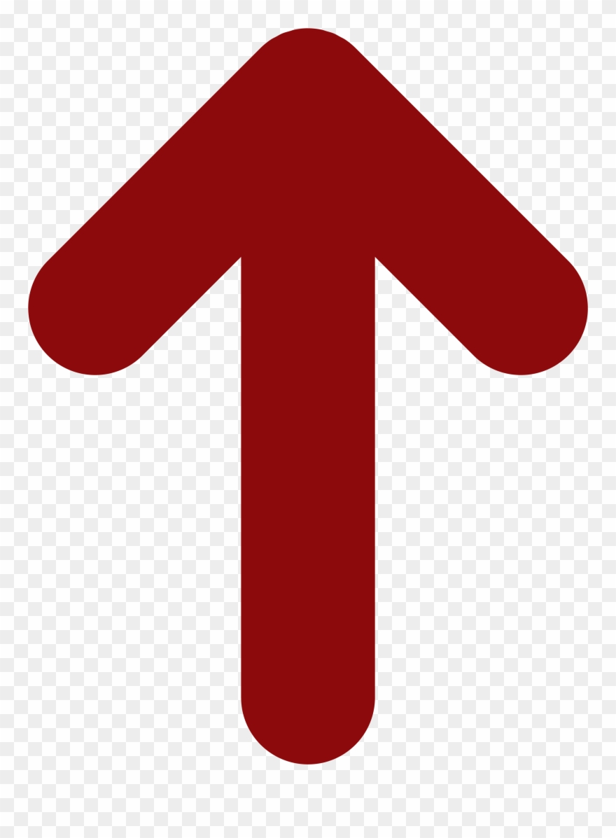 Arrow Up Png Transparent Image - Red Arrow Up Image Png Clipart