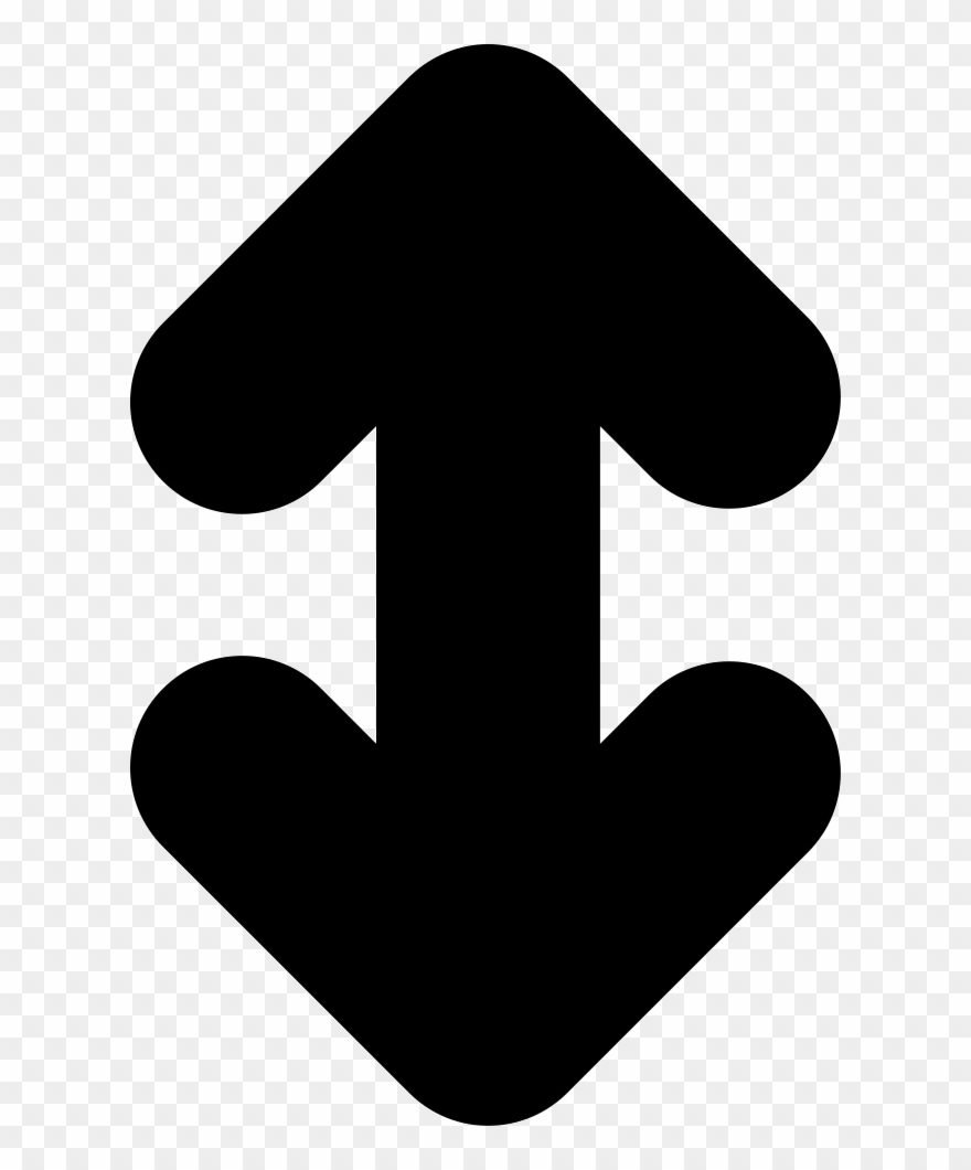 Up And Down Arrow Symbol Clipart