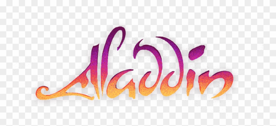 Aladdin Logo Font Clipart
