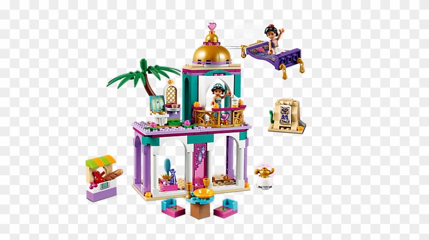 Aladdin And Jasmine's Palace Adventures - Jasmine's Palace Adventures Lego Set Clipart