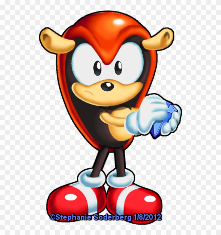 Sonic The Hedgehog - Classic Mighty The Armadillo Clipart