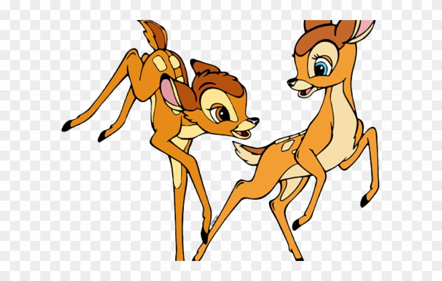 Bambi Clipart Bambi Faline - Faline And Bambi Older - Png Download