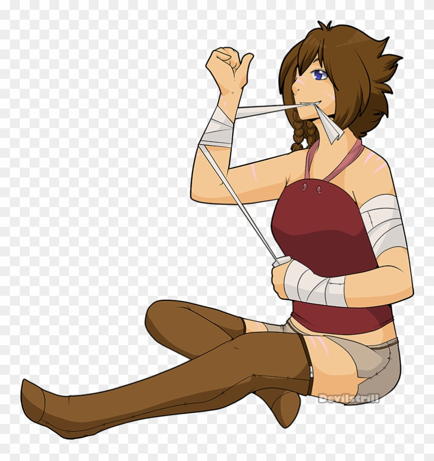 Bandages - Cartoon Clipart