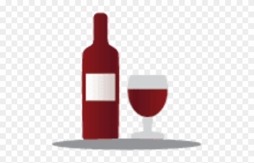 Bartender Image - Glass Bottle Clipart